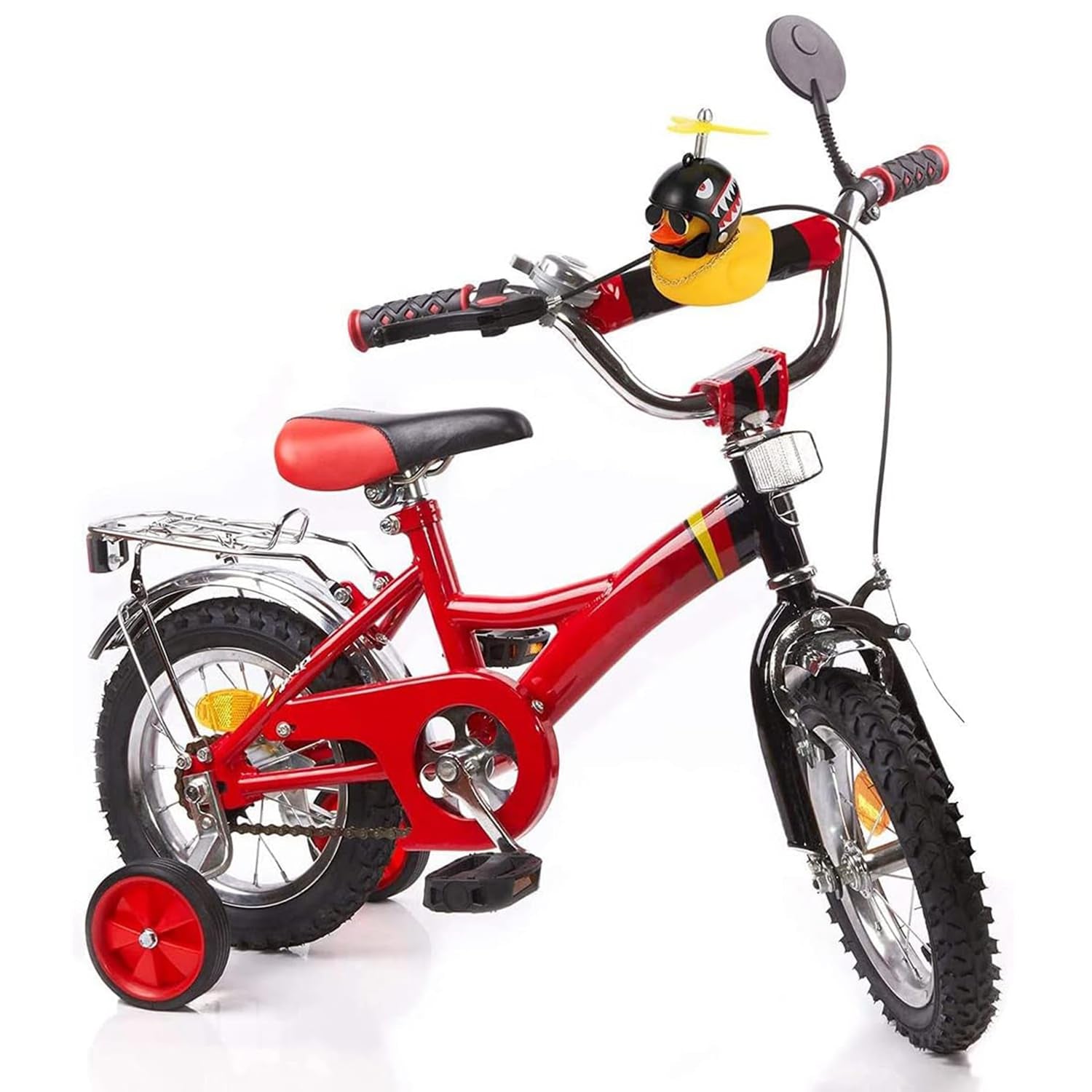 Beautiful Duck Car Ornaments Duck Bicycle Bell with Propeller Helmet (1 Pc / Mix Design) Beautiful Duck Car Ornaments Duck Bicycle Bell with Propeller Helmet (1 Pc / Mix Design)